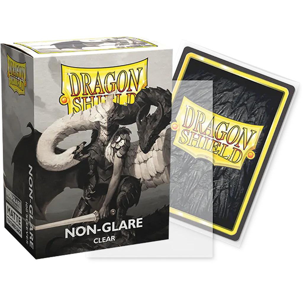 Dragon Shield Sleeve Matte Non-Glare Standard Size 100pcs &quot;Matte Clear V2&quot;