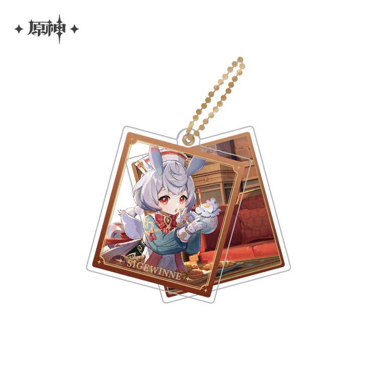 miHoYo Genshin Impact Slide Acrylic Keychain Series