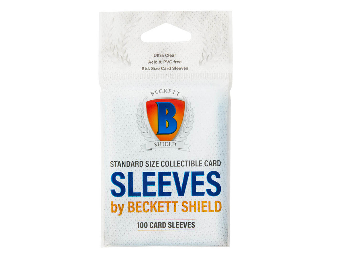 Beckett Shield Standard Card Sleeves - Clear