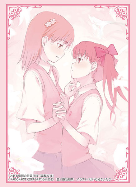 Bushiroad Sleeve Collection Dengeki Bunko A Certain Magical Index "Mikoto Misaka & Kuroko Shirai" (Vol.3818)