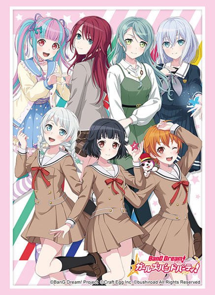 Bushiroad Sleeve Collection - Bang Dream! "Girls Band Party!" Happy days Ver. (Vol.3900)