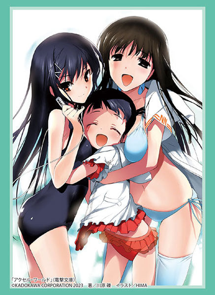 Bushiroad Sleeve Collection - Dengeki Bunko Accel World "Kuroyukihime & Fuko Kurasaki & Utai Shinomiya" (Vol.3952)