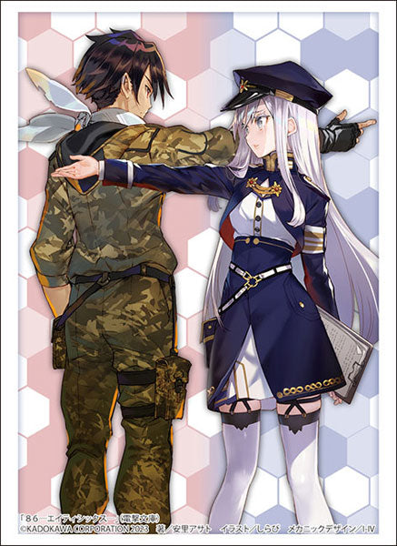 Bushiroad Sleeves Collection -Dengeki Bunko 86-Eighty Six- "Shinei Nozen & Vladilena Milize" (Vol.4092)