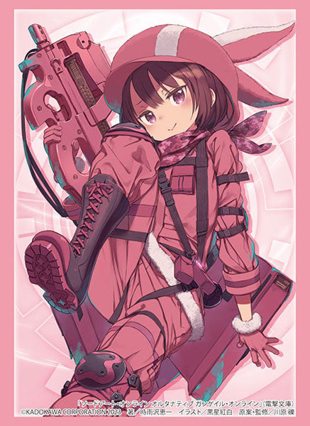Bushiroad Sleeves Collection -Dengeki Bunko/Sword Art Online Alternative Gun Gale Online- "Llenn" (Vol.4196)