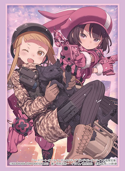 Bushiroad Sleeves Collection -Dengeki Bunko/Sword Art Online Alternative Gun Gale Online- "Fukaziroh & Llenn" (Vol.4198)