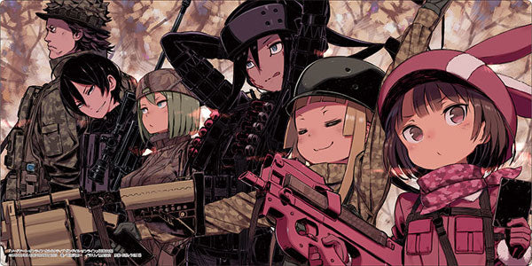 Bushiroad Playmat Collection -Dengeki Bunko/Sword Art Online Alternative Gun Gale Online- "Force Squad Jam" (Vol.1173)