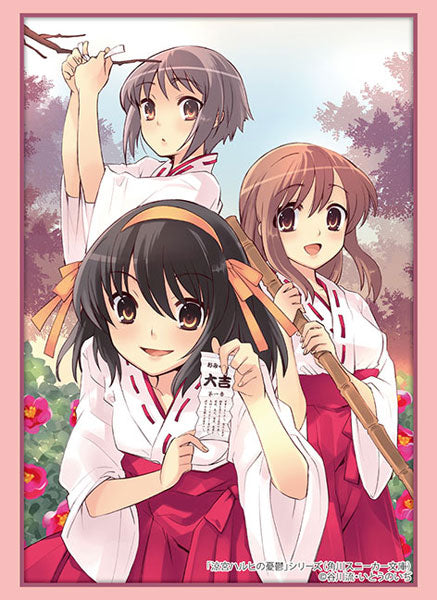 Bushiroad Sleeves/Deck Holder & Rubber Mat Collection Kadokawa Sneaker Bunko "The Melancholy of Haruhi Suzumiya" Series