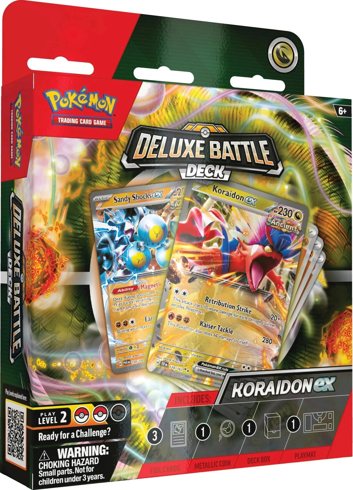 Pokémon TCG: August Deluxe Battle Deck Miraidon/ Koraidon EX-Koraidon EX-The Pokémon Company International-Ace Cards & Collectibles