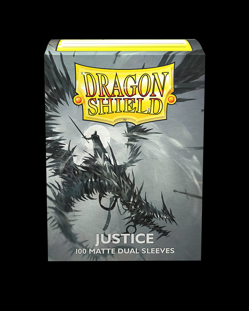 Dragon Shield Sleeve Dual Matte Standard Size 100pcs  - Justice