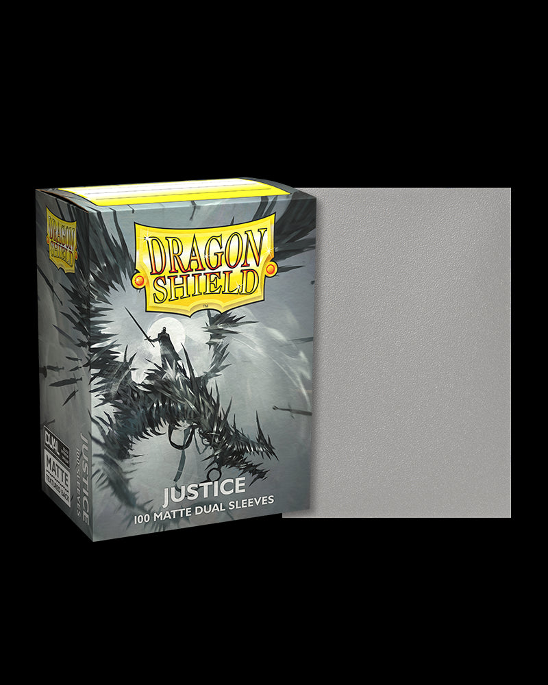 Dragon Shield Sleeve Dual Matte Standard Size 100pcs  - Justice