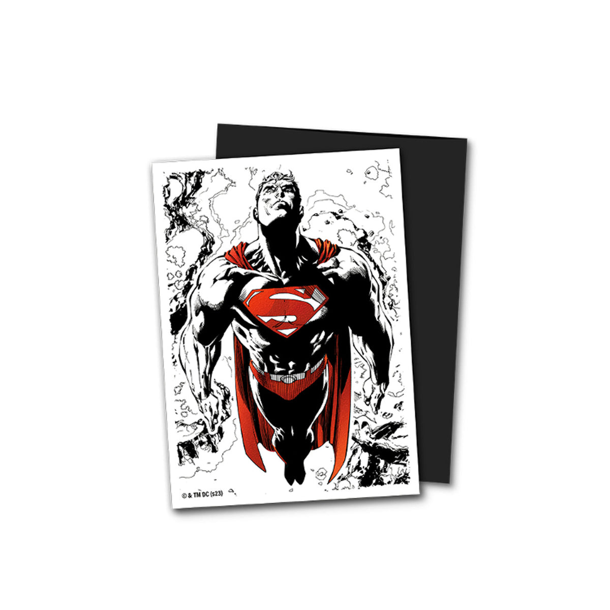 Dragon Shield Dual Matte Art Sleeves &quot;Superman Core (Red/White Variant)&quot; Standard Size 100pcs
