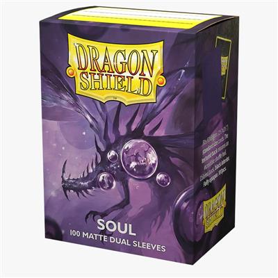Dragon Shield Sleeve Dual Matte Standard Size 100pcs - Soul