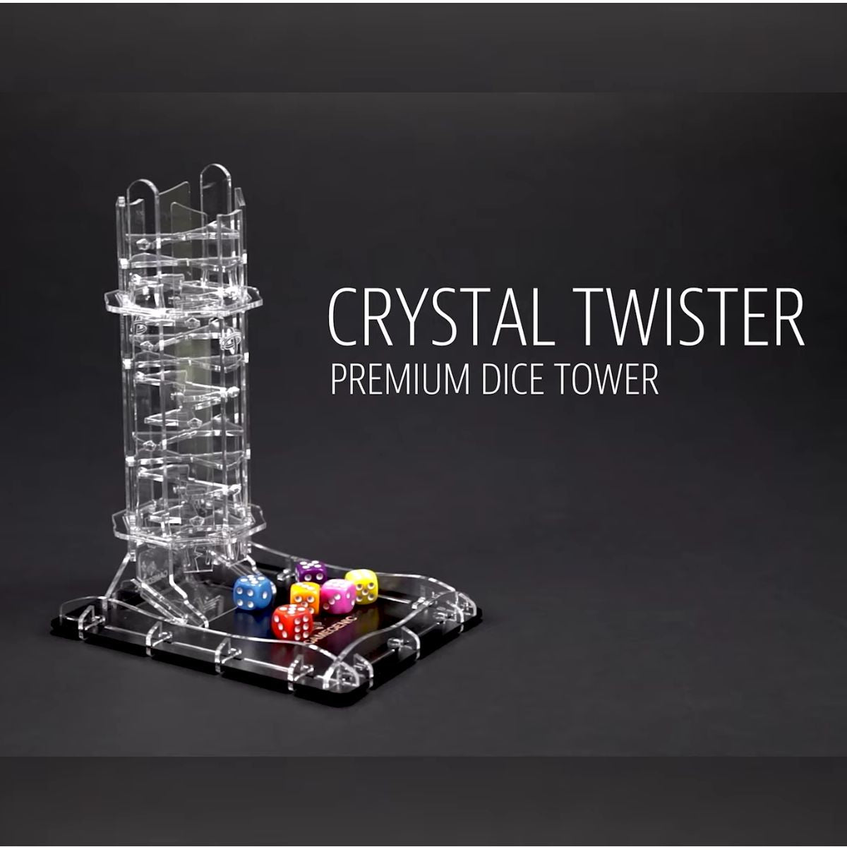 Gamegenic Dice Roller "Crystal Twister"