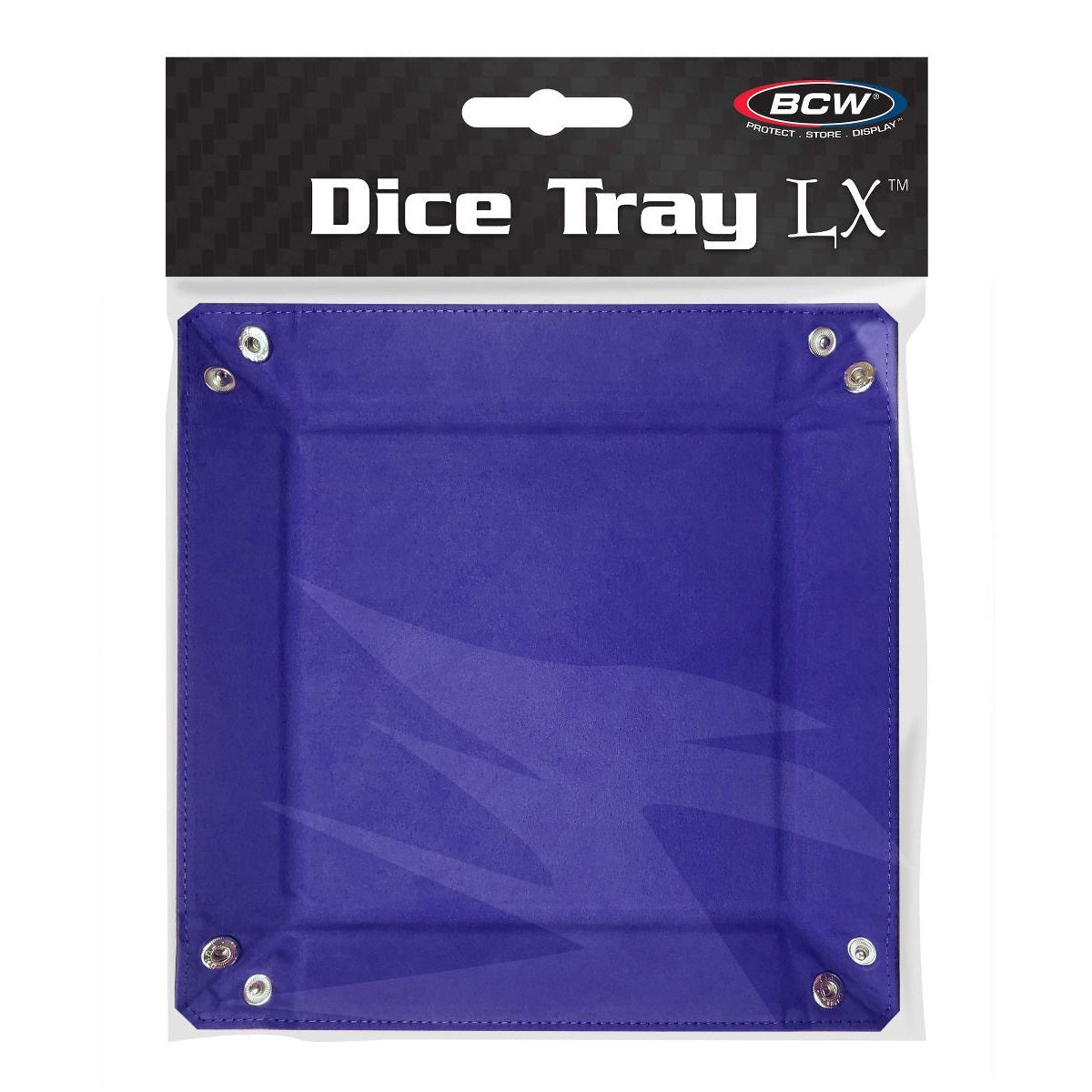 BCW Square Dice Tray - Blue-BCW Supplies-Ace Cards &amp; Collectibles