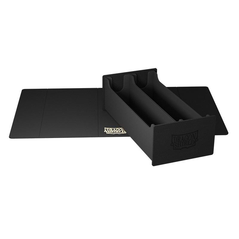 Dragon Shield Deck Box + Playmat Magic Carpet XL (Black/Black)-Dragon Shield-Ace Cards &amp; Collectibles