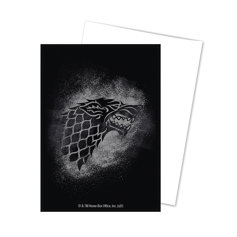 Dragon Shield Sleeve Art Matte Game of Thrones Standard Size 100pcs - House Stark-Dragon Shield-Ace Cards & Collectibles
