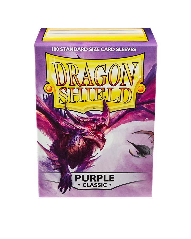 Dragon Shield Sleeve DS100 Classic - Purple-Dragon Shield-Ace Cards &amp; Collectibles