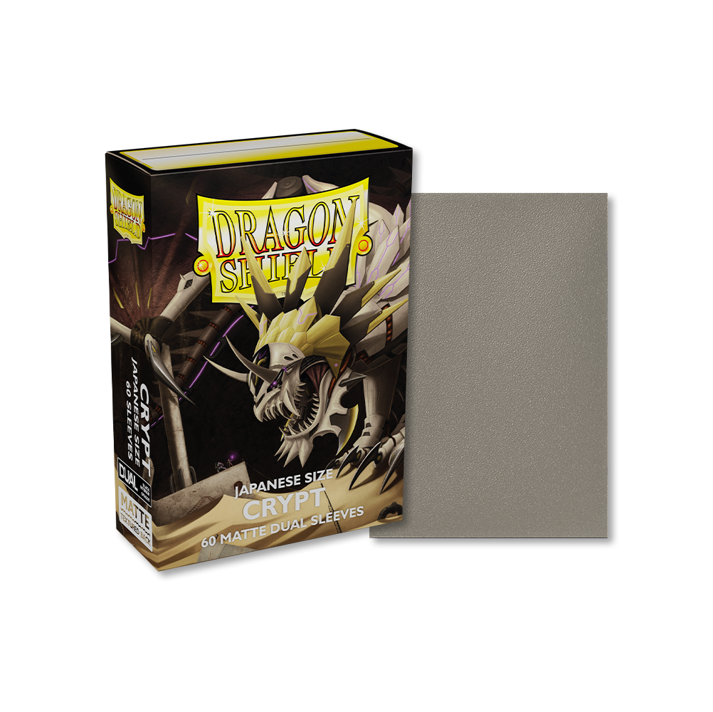Dragon Shield Sleeve DS60 Matte Dual Sleeves - Crypt-Dragon Shield-Ace Cards &amp; Collectibles
