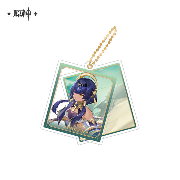 miHoYo Genshin Impact Slide Acrylic Keychain Series