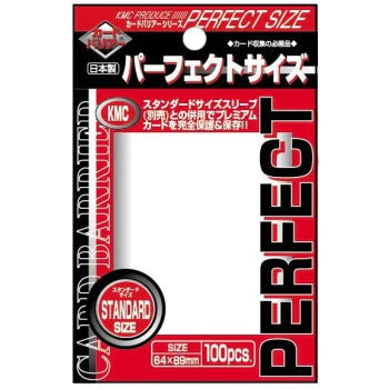 KMC Sleeve Perfect Fit - Standard Clear-KMC-Ace Cards &amp; Collectibles