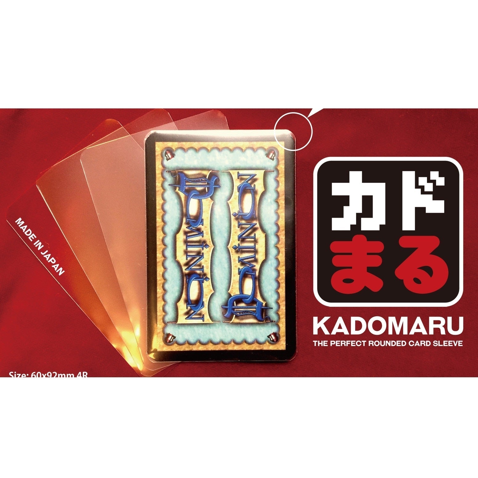 KadoMaru Sleeve Standard Size Inner Clear 100 Sleeve Pack-R Line-Ace Cards & Collectibles