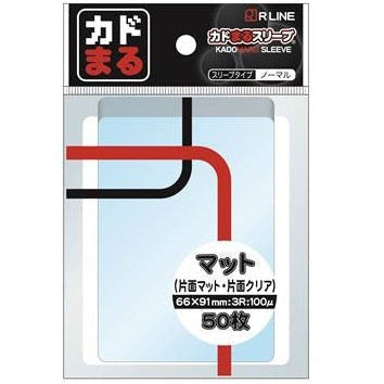 KadoMaru Sleeve Standard Size Normal Matte 50 Sleeve Pack-R Line-Ace Cards &amp; Collectibles