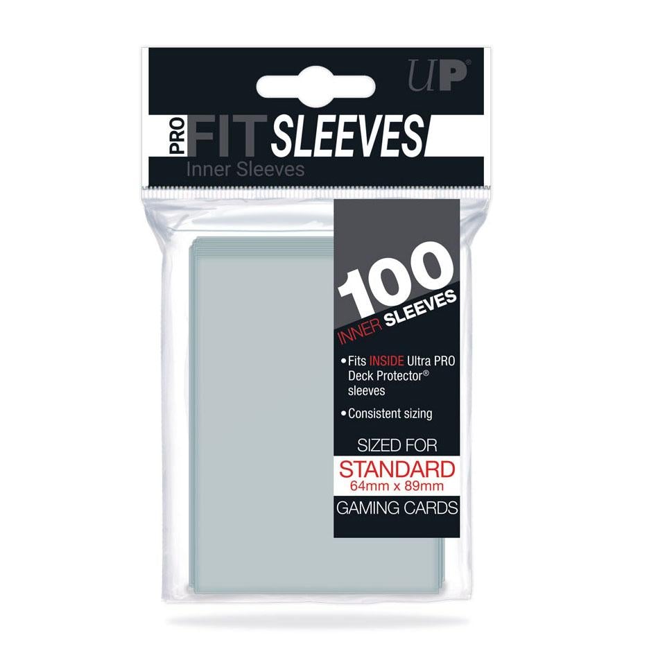 Ultra PRO PRO-Fit Standard Size Deck Protectors 100ct (Perfect Fit Sleeve)-Ultra PRO-Ace Cards & Collectibles