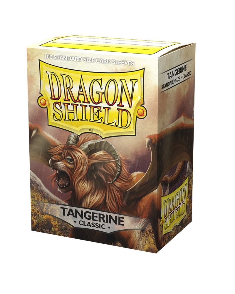 Dragon Shield Sleeve Classic Standard Size 100pcs - Classic Tangerine