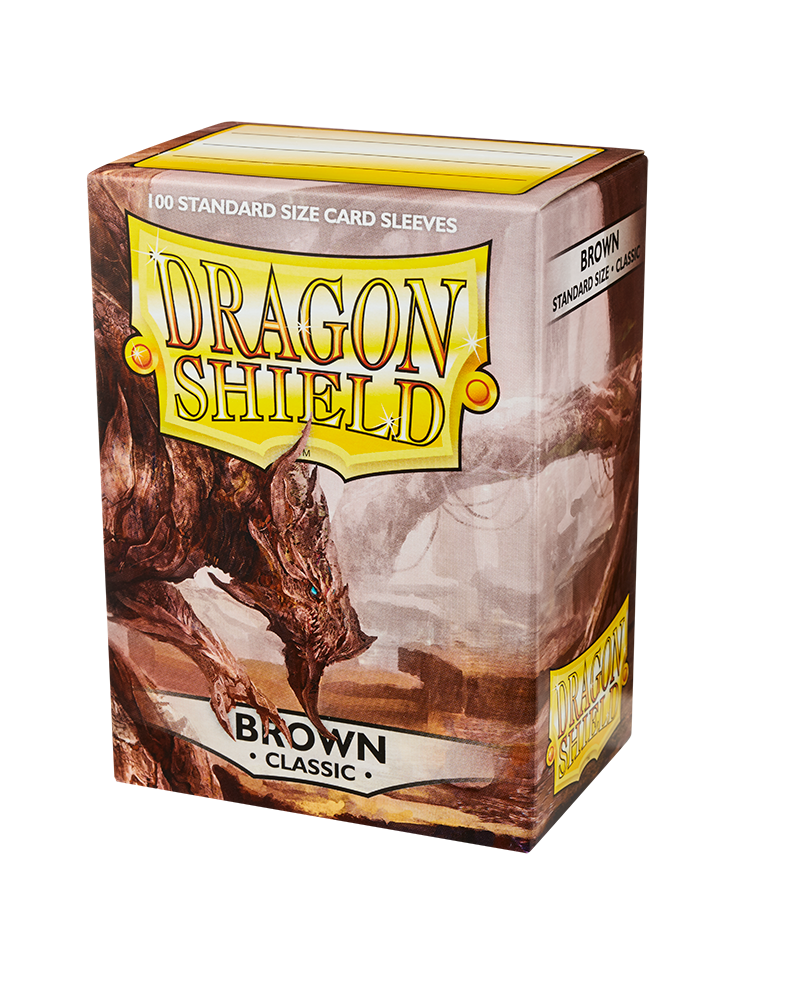 Dragon Shield Sleeve Classic Standard Size 100pcs - Classic Brown