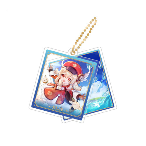 miHoYo Genshin Impact Slide Acrylic Keychain Series-Klee-miHoYo-Ace Cards & Collectibles