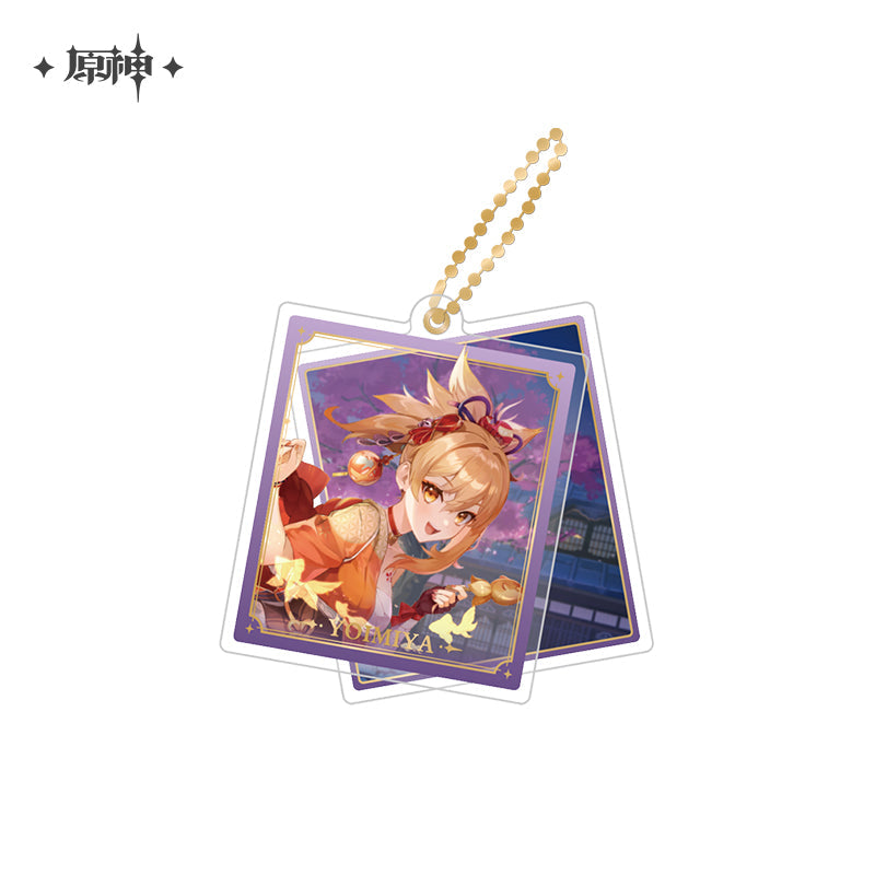 miHoYo Genshin Impact Slide Acrylic Keychain Series-Yoimiya-miHoYo-Ace Cards & Collectibles