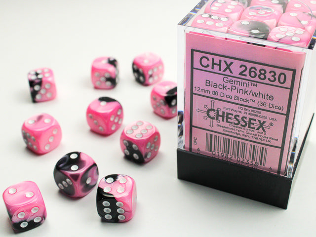 Chessex Gemini 12mm Dice Blocks (268AA)