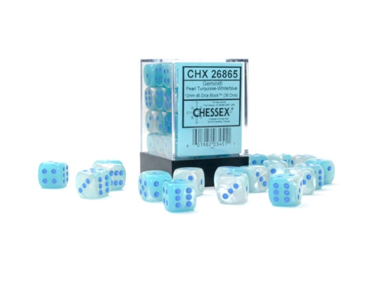 Chessex Gemini 12mm Dice Blocks (268AA)