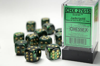 Chessex Signature 16mm D6 Dice Block (276AA)