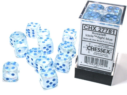 Chessex Signature 16mm D6 Dice Block (276AA)