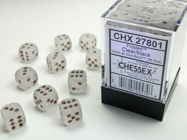 Chessex Classic 12mm D6 Dice Block (279AA)