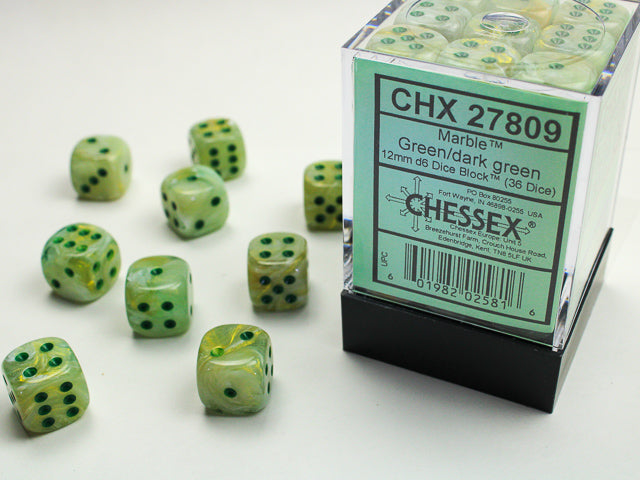 Chessex Signature 12mm D6 Dice Block (278AA)