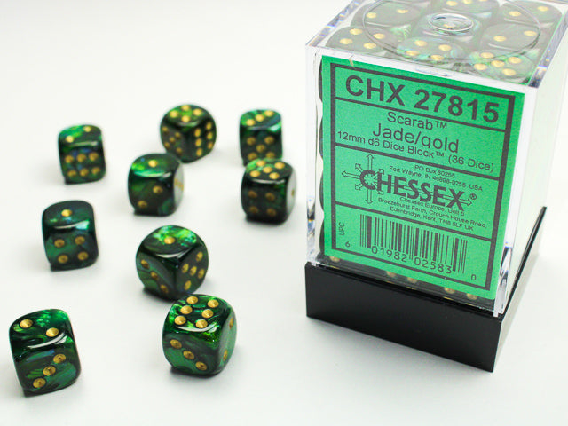 Chessex Signature 12mm D6 Dice Block (278AA)