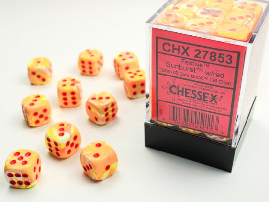 Chessex Classic 12mm D6 Dice Block (279AA)
