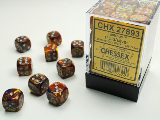 Chessex Classic 12mm D6 Dice Block (279AA)