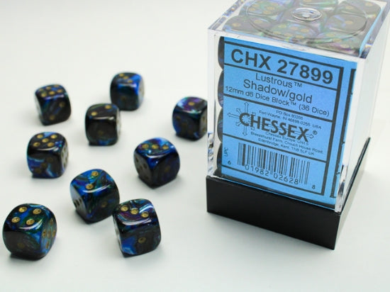 Chessex Classic 12mm D6 Dice Block (279AA)