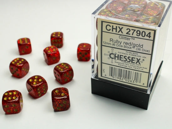 Chessex Classic 12mm D6 Dice Block (279AA)