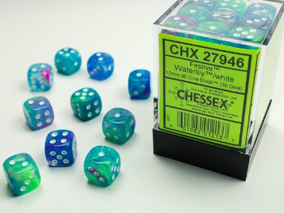 Chessex Signature 12mm D6 Dice Block (278AA)