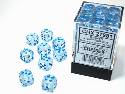 Chessex Signature 12mm D6 Dice Block (278AA)