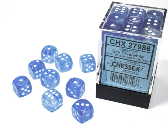 Chessex Classic 12mm D6 Dice Block (279AA)
