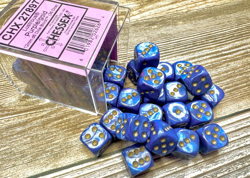 Chessex Classic 12mm D6 Dice Block (279AA)