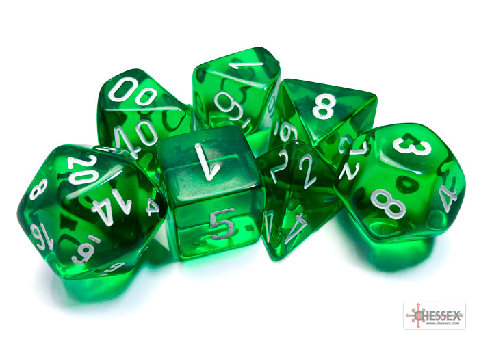 Chessex Translucent Polyhedral Dice Sets (231AA)