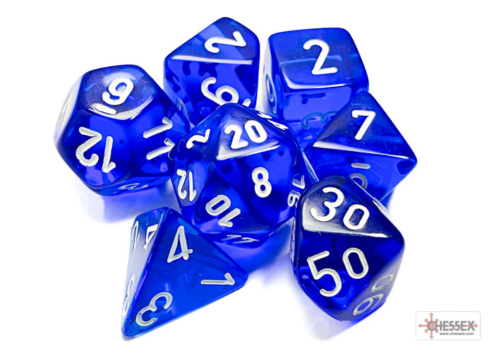 Chessex Translucent Polyhedral Dice Sets (231AA)