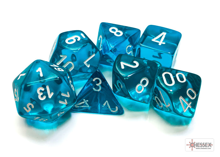 Chessex Translucent Polyhedral Dice Sets (231AA)