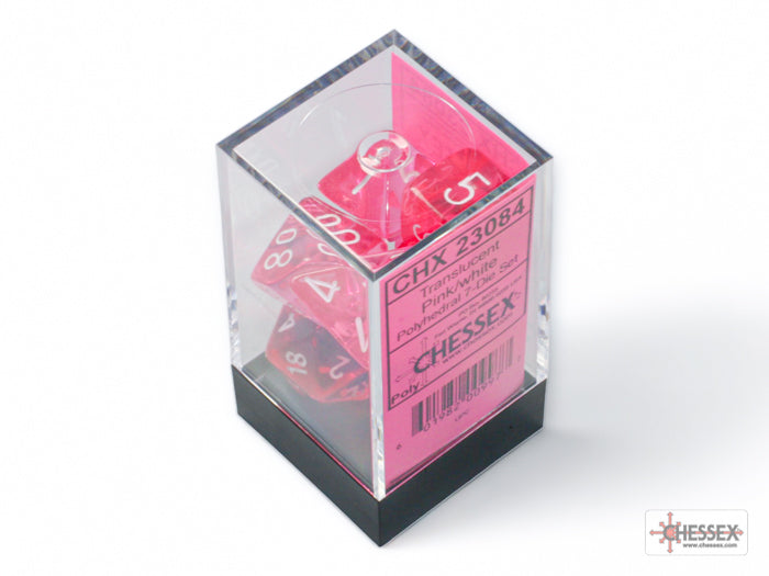Chessex Translucent Polyhedral Dice Sets (231AA)